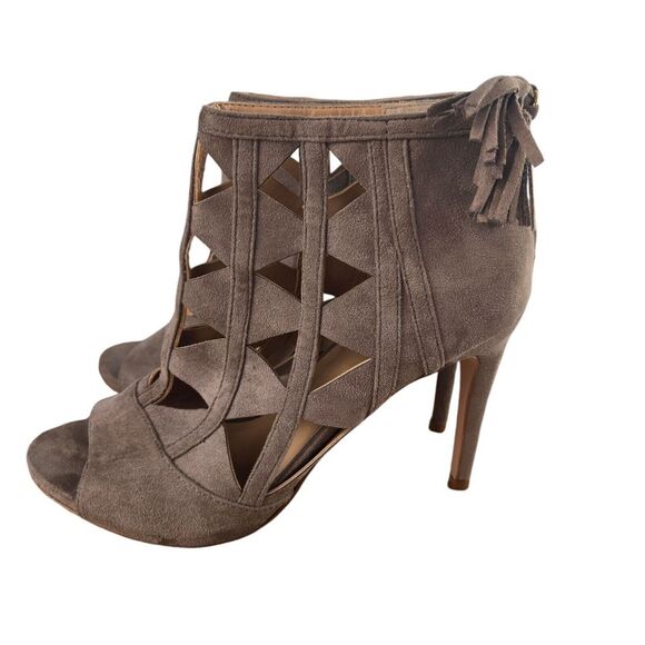 XOXO Soft‎ Catalina Womens 8 M Brown Zipper 4" Stiletto Heel - Picture 2 of 10